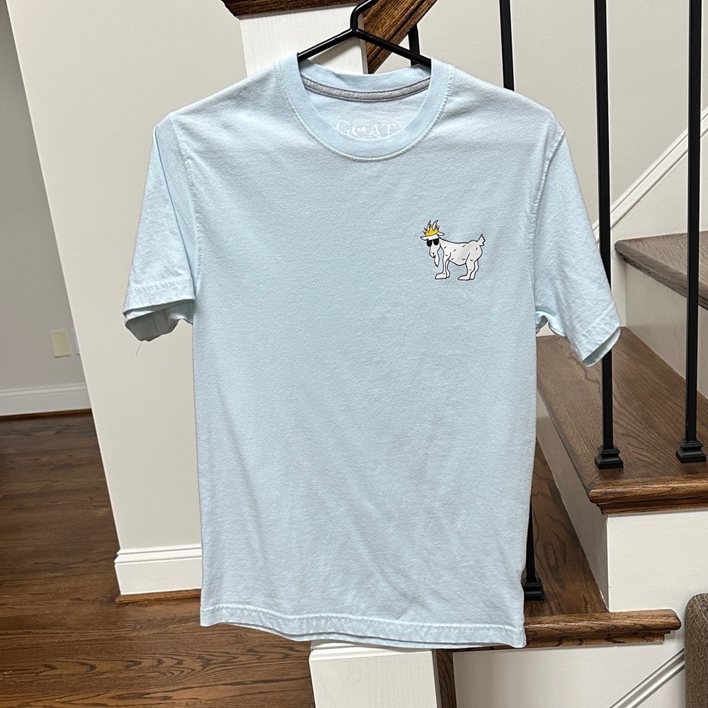 Goat USA OG T-shirt in Ice Blue Boys XL